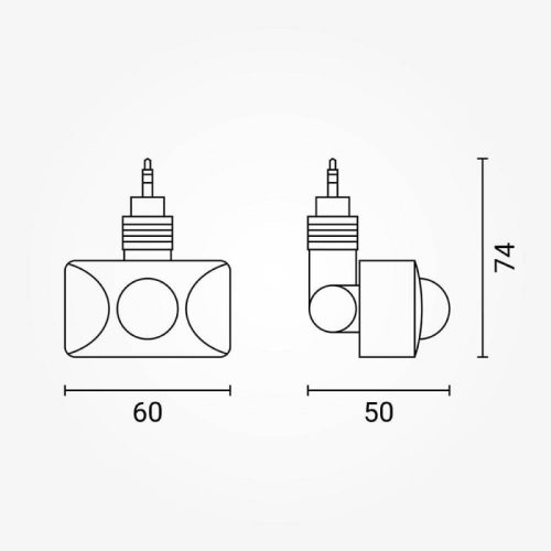 Plug & Play alkonykapcsoló modul Optonica Easy-Fix LED reflektorokhoz