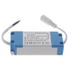 Optonica 220V-os dimmelhető (fényerőszabályozható) LED panel tápegység 300mA kimenettel, 5-9W