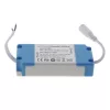 Optonica 220V-os dimmelhető (fényerőszabályozható) LED panel tápegység 300mA kimenettel, 10-18W