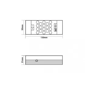 OPTONICA Premium Tápegység 60W 24V 3 Év Garanciával
