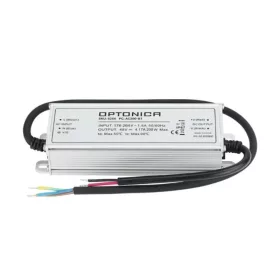 Professzionális, 200W-os, 48V DC, teljesen vízálló (IP67) LED tápegység
