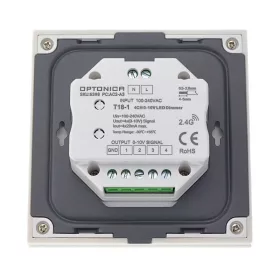 Professzionális 0-10V analóg LED dimmer és fényerőszabályzó vezérlő