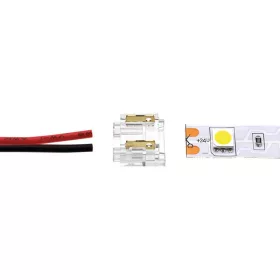 10mm LED szalag csatlakozó COB/SMD (Vezeték - LED szalag)