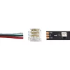 10mm LED szalag csatlakozó SMD CCT/Digitális LED szalag (Vezeték - LED szalag)