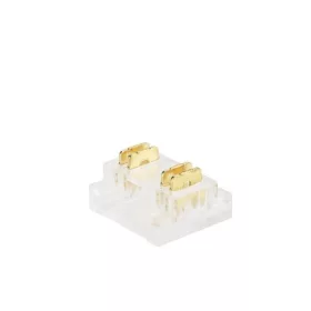 10mm-es egyenes, fogóval préselhető toldó csatlakozó RGB COB LED szalagokhoz