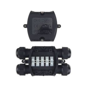 Vízmentes kötődoboz IP68 4 utas 1,5-4mm²