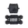 Vízmentes kötődoboz IP68 4 utas 1,5-4mm²