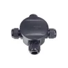 Vízmentes kerek kötődoboz 4 utas IP68 2,5-4mm²
