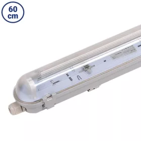   Por-és páramentes LED fénycső armatúra 1db 60 cm fénycsőhöz