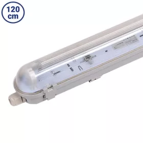  Por-és páramentes LED fénycső armatúra 1db 120cm fénycsőhöz
