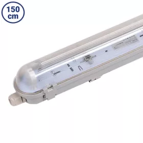   Por-és páramentes LED fénycső armatúra 1db 150cm fénycsőhöz