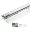 Por-és páramentes fénycső armatúra 1x60cm LED fénycsővel T8 9W 800lm 6000K IP65