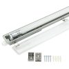 Por-és páramentes fénycső armatúra 1x60cm LED fénycsővel T8 9W 800lm 4500K IP65