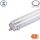 Por-és páramentes fénycső armatúra 2x60cm LED fénycsővel T8 18W 1600lm 6000K IP65