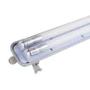 Por-és páramentes fénycső armatúra 2x60cm LED fénycsővel T8 18W 1600lm 6000K IP65