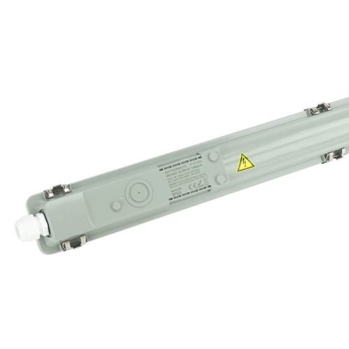 Por-és páramentes fénycső armatúra 1x120cm LED fénycsővel T8 18W 1600lm 6000K IP65