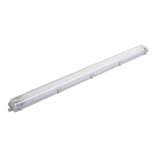 Por-és páramentes fénycső armatúra 2x120cm LED fénycsővel T8 36W 3200lm 4500K IP65