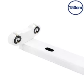   Szabadonsugárzó LED fénycső armatúra  2db 150 cm fénycsőhöz