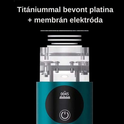 Hidrogénes vízkészítő palack Biogenis 280lm – ÚJ