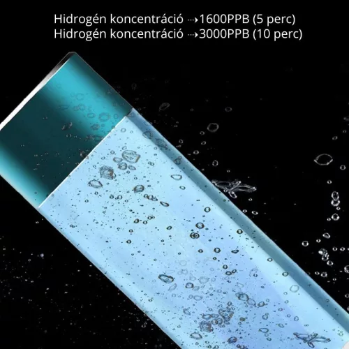 Hidrogénes vízkészítő palack Biogenis 280lm – ÚJ
