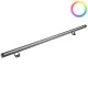 Optonica 1 méter hosszú fekete RGBW kültéri DMX LED falsúroló (Wall Washer) IP66 védelemmel