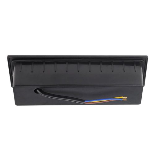 LED lépcsővilágító 6W fekete – meleg fehér 3000K – beltéri IP20 világítás