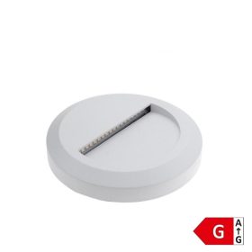   Optonica LED kerek lépcsőmegvilágító lámpa meleg fényű 2W 80lm Fehér