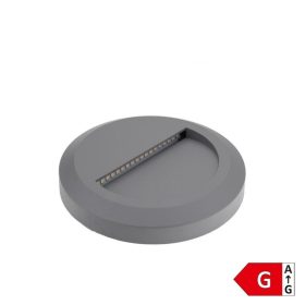   Optonica LED kerek lépcsőmegvilágító lámpa meleg fényű 2W 80lm Szürke