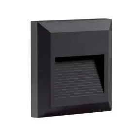   Optonica LED lépcsőmegvilágító lámpa természetes fényű 2W 80lm Fekete