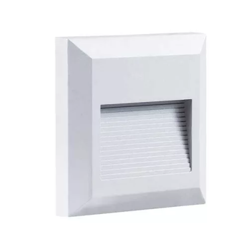Optonica LED lépcsőmegvilágító lámpa meleg fényű 2W 80lm Fehér
