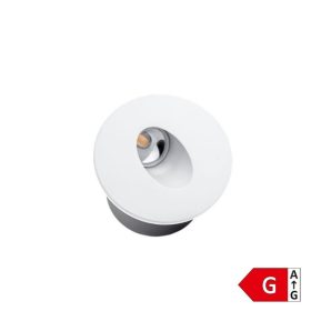   Optonica beépíthető LED lépcsővilágító természetes fényű 3W 80lm Fehér