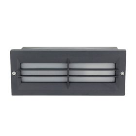   Kültéri Fali Lámpa E27-es foglalattal IP54 Szürke V2 - Optonica