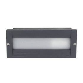   Kültéri Fali Lámpa E27-es foglalattal IP54 Szürke V3 - Optonica