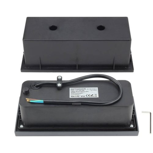 Kültéri Fali Lámpa E27-es foglalattal IP54 Szürke V3 - Optonica