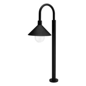 Modern, fekete, 80cm magas, E27 foglalatos, IP44-es védett kültéri oszloplámpa
