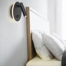 Modern LED spotlámpa falra – 8W – kapcsolóval és rejtett világítással