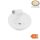 LED Fali Spotlámpa háttérvilágítással, 8W, 40°, kapcsolóval, 2xUSB porttal, fehér, természetes fehér fény