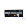 LED Fali Spotlámpa 2W 38° kapcsolóval és 2 USB-porttal