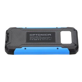 Napelemes power bank, 10000mAh, LED lámpával