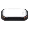 Napelemes power bank, 20000mAh, LED lámpával