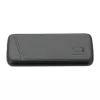 Power bank 10000mAh, LED kijelzővel Fekete