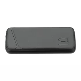 Power bank 10000mAh, LED kijelzővel Fekete