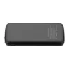 Power bank 10000mAh, LED kijelzővel Fekete