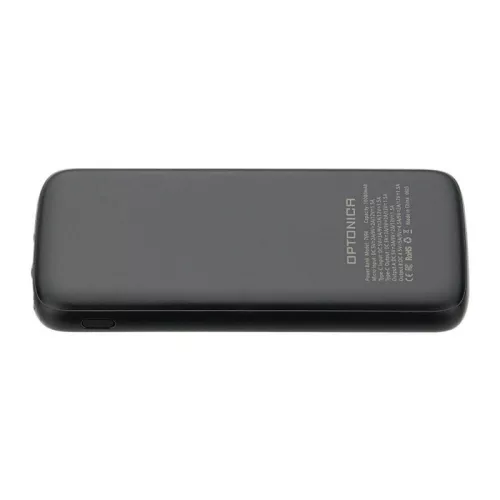 Power bank 10000mAh, LED kijelzővel Fekete