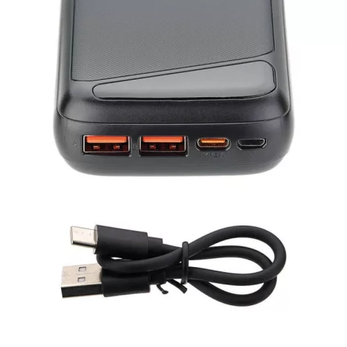 Power bank 20000mAh, LED kijelzővel