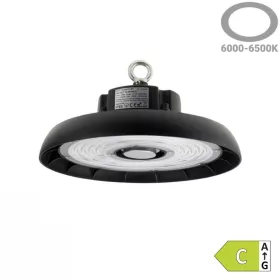   Prémium 100W LED UFO Csarnokvilágító – 15 000 lm, 6000K, 90°, IP65 Ipari Világítás