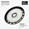 8229 prémium 200W-os LED UFO csarnokvilágító alumínium házzal, 6000K