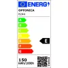 Optonica 150W-os hideg fehér LED UFO csarnokvilágító lámpa 6000K IP65 15000 lumen