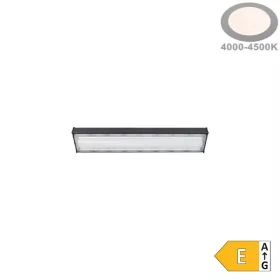100W-os, lineáris, IP65 és IK08 védettségű LED ipari csarnokvilágító lámpatest, természetes fényű