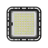 Fekete alumínium 50W LED csarnokvilágító ipari lámpa IP65 vízálló 3CCT választható színhőmérséklettel